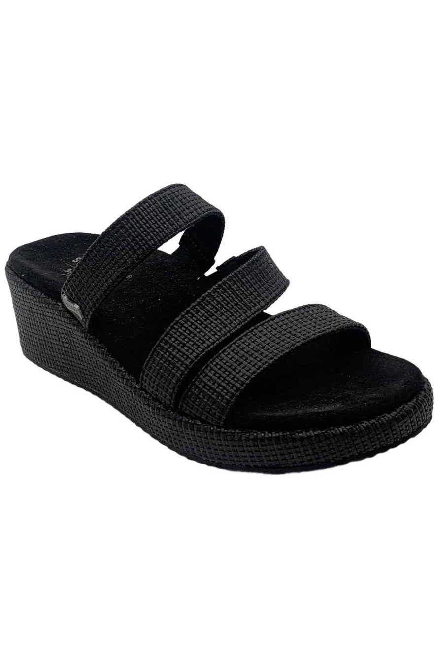 Martha Stewart x Women's Skechers Arch Fit Wedges Black - Medium